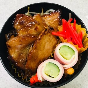 豚丼べんとう＊十勝・帯広の味